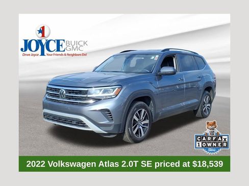 Used 2022 Volkswagen Atlas SE image 1