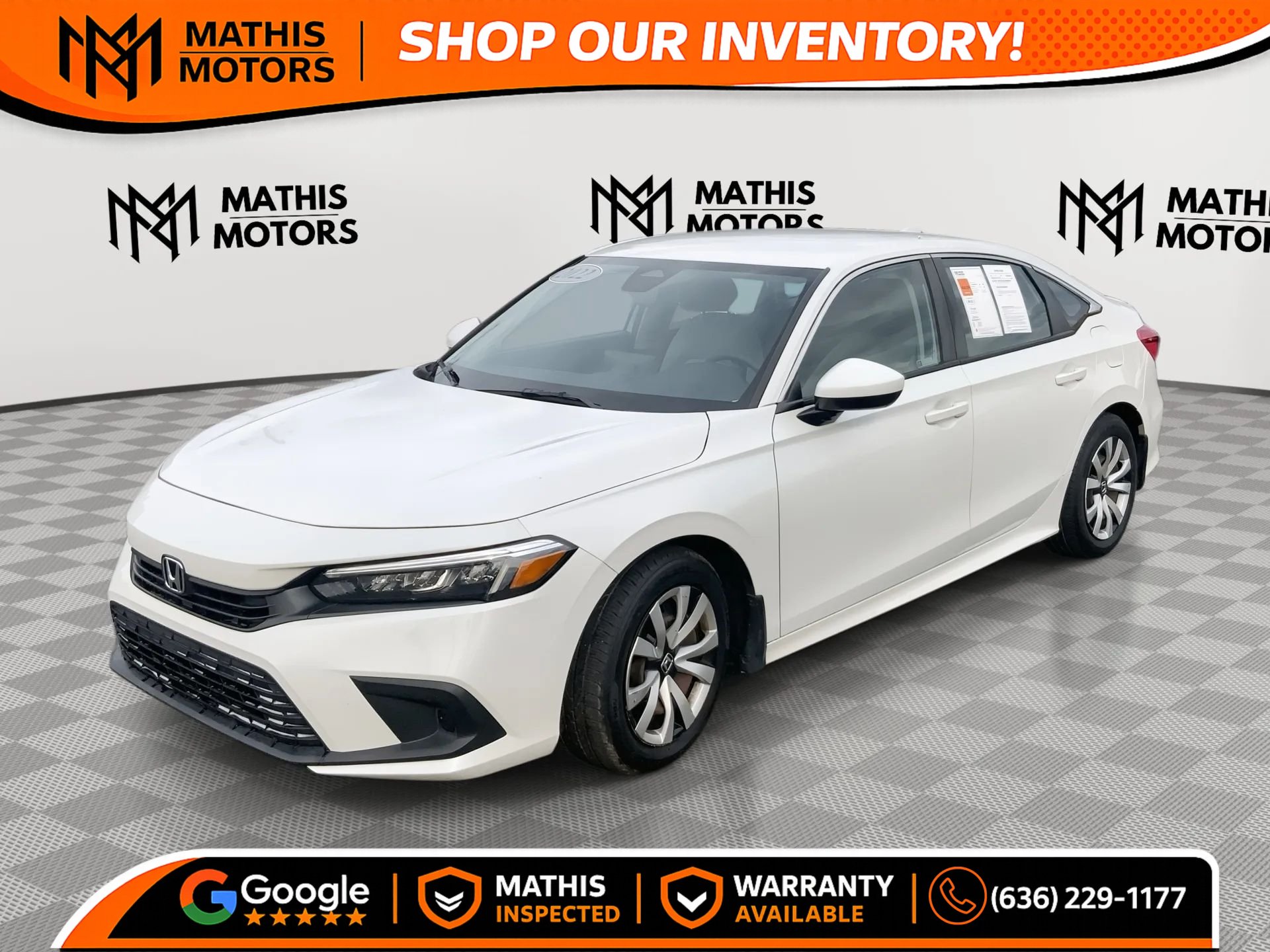 Used 2022 Honda Civic LX image 1
