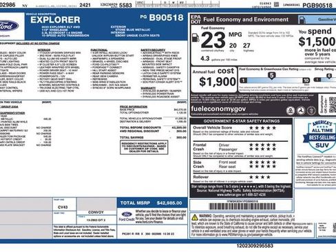 Certified 2023 Ford Explorer XLT w/ Class IV Trailer Tow Package image 4