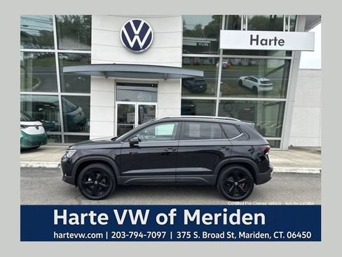 Certified 2025 Volkswagen Taos SEL w/ Black Wheel Plus Package AWD/4WD image 1