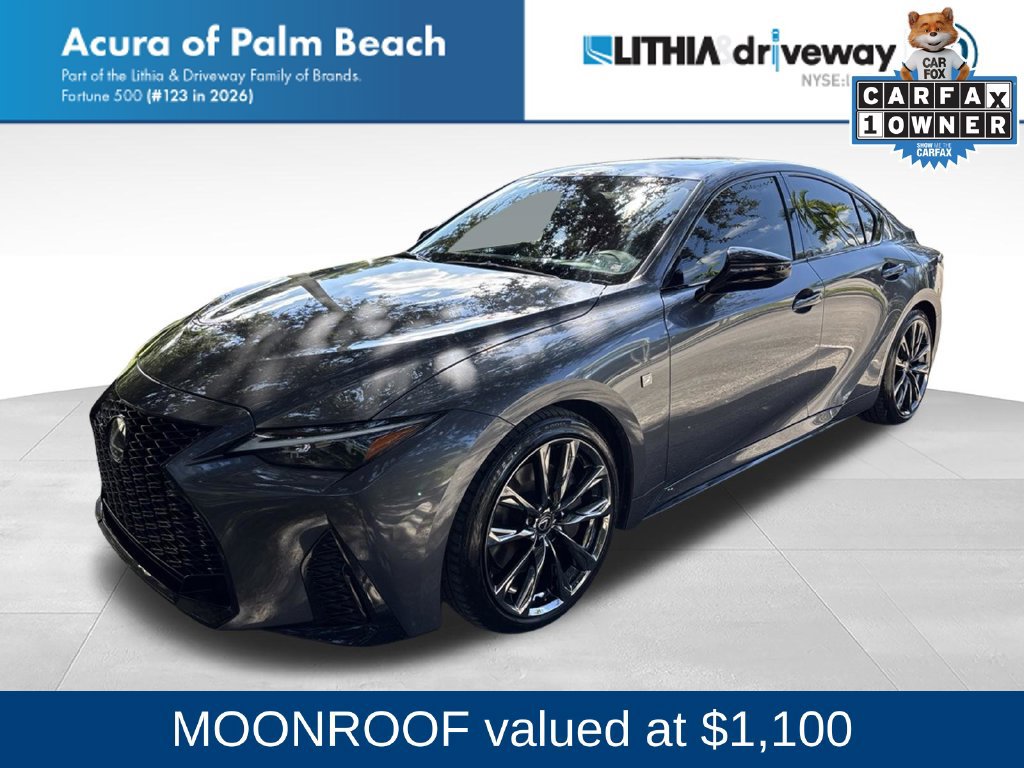 Used 2025 Lexus IS 350 F Sport w/ Accessory Package 2 RWD 360° Tour