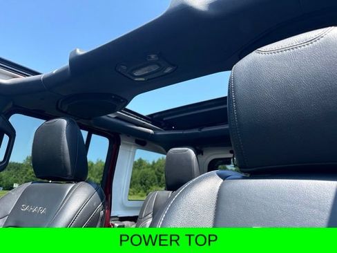 Used 2021 Jeep Wrangler Unlimited Sahara w/ Uconnect 4C Nav & Sound Group AWD/4WD image 30