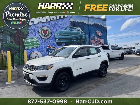 Used 2020 Jeep Compass Sport AWD/4WD image 1