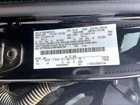 Certified 2024 Ford F150 XLT w/ Mobile Office Package AWD/4WD image 36
