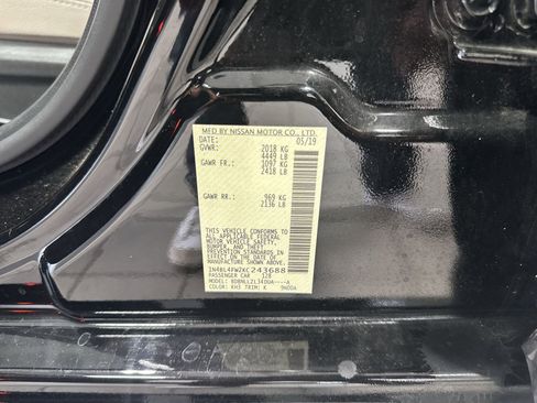 Certified 2019 Nissan Altima 2.5 Platinum AWD/4WD image 43