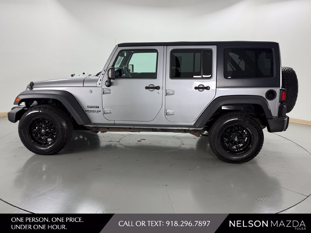 Used 2017 Jeep Wrangler Unlimited Sport w/ Quick Order Package 24S AWD/4WD image 9