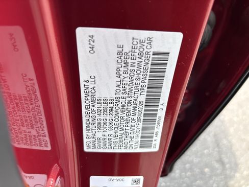 Used 2024 Honda Accord EX image 36