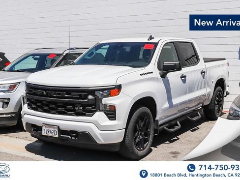 Used 2023 Chevrolet Silverado 1500 Custom w/ LPO, Dark Essentials Package RWD image 1