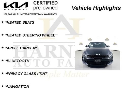 Certified 2022 Kia K5 GT-Line w/ GT-Line Awd Premium Package image 29
