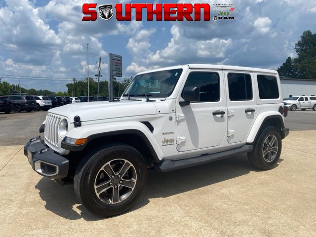 Used 2023 Jeep Wrangler Unlimited Sahara w/ Cold Weather Group AWD/4WD image 1