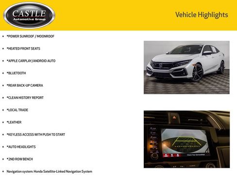 Used 2021 Honda Civic Sport Touring image 3