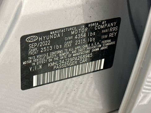 Used 2023 Hyundai Sonata Limited FWD image 12