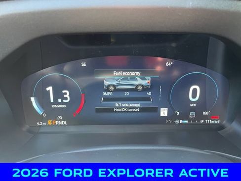 New 2026 Ford Explorer Active w/ Active Comfort Package AWD/4WD image 2