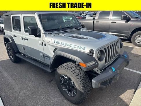 Used 2023 Jeep Wrangler Unlimited Rubicon 4xe w/ Cold Weather Group image 1
