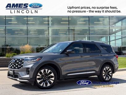 Certified 2025 Ford Explorer Platinum w/ LUX Leather Package