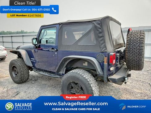 Used 2013 Jeep Wrangler Sport w/ Connectivity Group AWD/4WD image 3