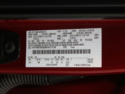 Used 2025 Ford F150 Raptor image 34