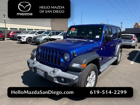 Used 2018 Jeep Wrangler Unlimited Sport S AWD/4WD image 1