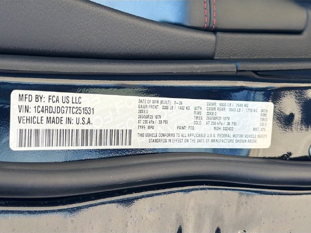 New 2026 Dodge Durango GT AWD/4WD image 33