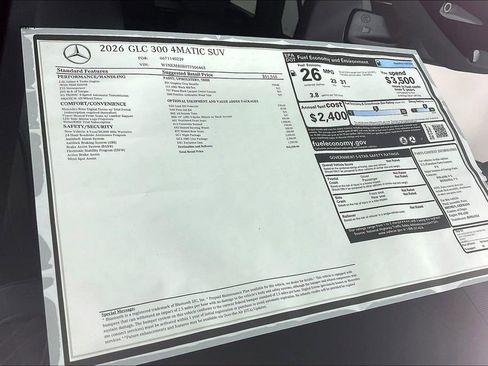 Used 2026 Mercedes-Benz GLC 300 4MATIC image 13