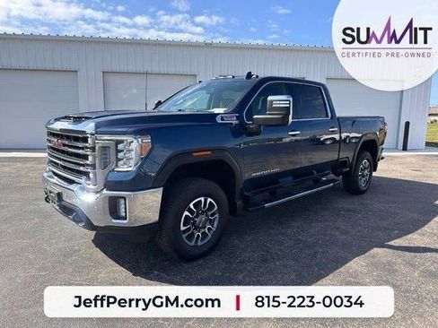 Used 2021 GMC Sierra 2500 SLT w/ SLT Premium Package AWD/4WD image 1