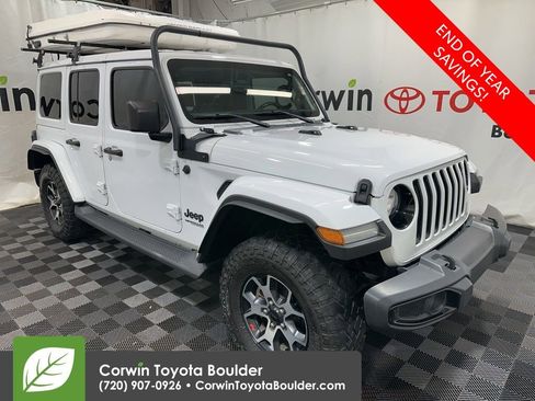 Used 2020 Jeep Wrangler Unlimited Sahara image 1