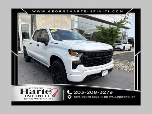 Used 2023 Chevrolet Silverado 1500 Custom w/ LPO, Dark Essentials Package AWD/4WD image 1