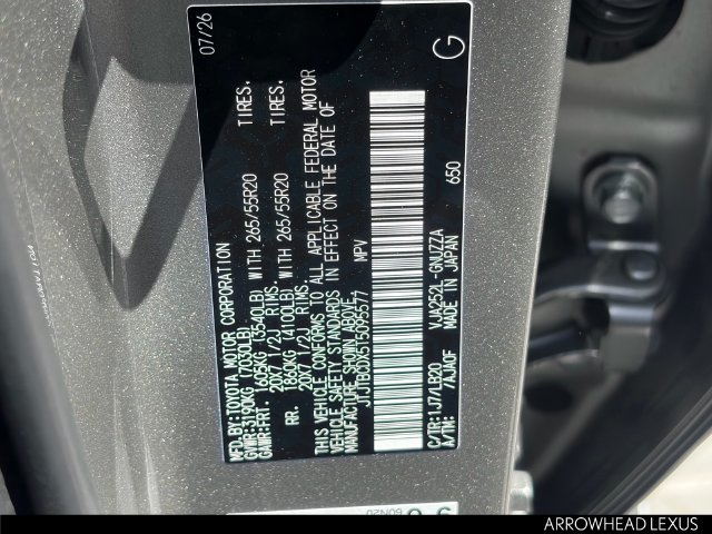 Used 2026 Lexus GX 550 w/ Accessory Package (2T) AWD/4WD image 36