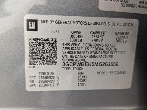 Used 2021 Chevrolet Silverado 1500 Custom image 34