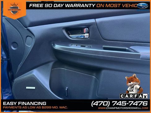 Used 2015 Subaru WRX Limited image 31