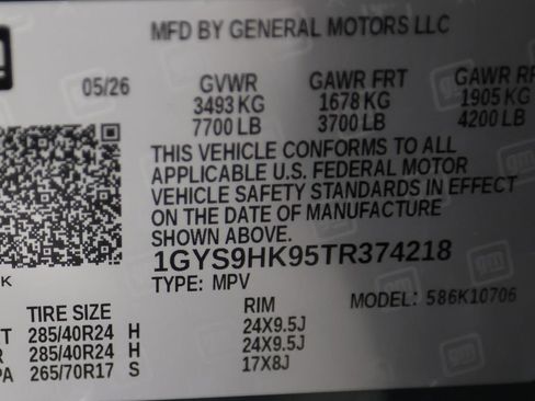 Used 2026 Cadillac Escalade V AWD/4WD image 57