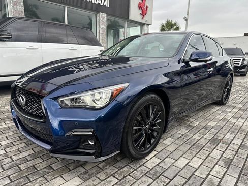 Used 2023 INFINITI Q50 Luxe w/ Cargo Package RWD image 3