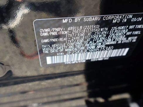 Certified 2024 Subaru Forester Wilderness AWD/4WD image 46