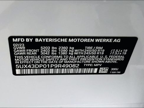 Used 2023 BMW X3 sDrive30i w/ M Sport Package RWD image 13