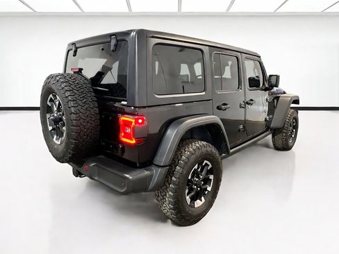 Used 2024 Jeep Wrangler Unlimited Rubicon 4xe w/ Safety Group AWD/4WD image 4