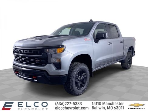 New 2026 Chevrolet Silverado 1500 Custom Trail Boss AWD/4WD image 1
