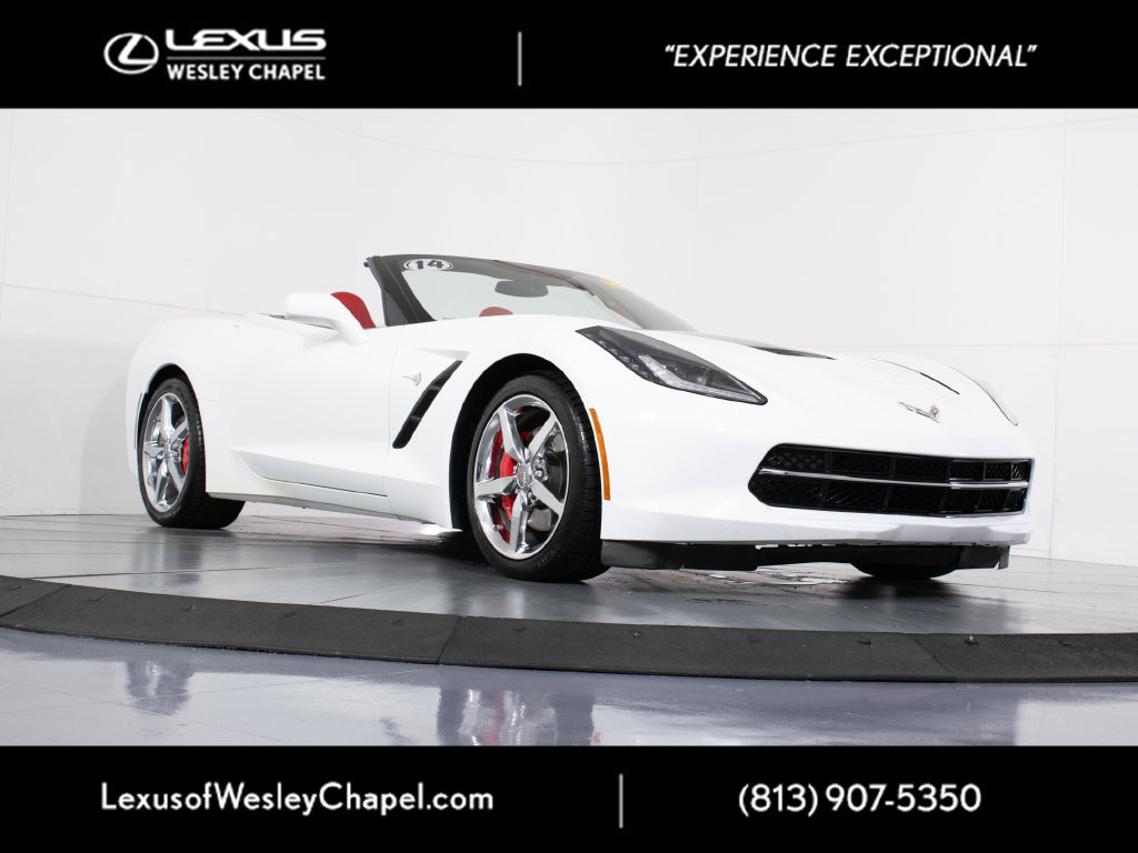 Used 2014 Chevrolet Corvette Stingray Convertible w/ 3LT Preferred Equipment Group RWD image 1
