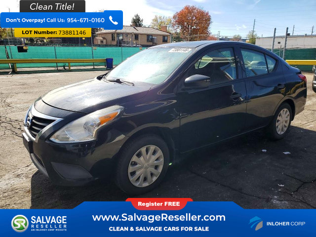 Used 2017 Nissan Versa S FWD image 1
