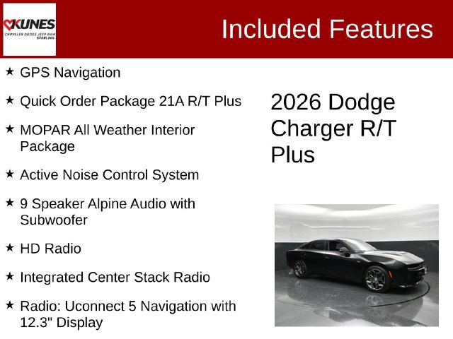 New 2026 Dodge Charger R/T AWD/4WD image 4