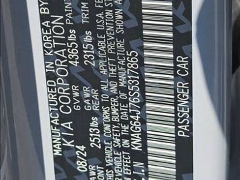 Used 2025 Kia K5 GT-Line w/ GT-Line Premium Package FWD image 12