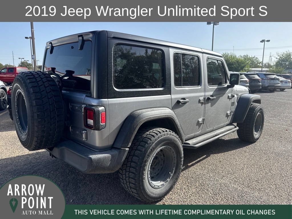 Used 2019 Jeep Wrangler Unlimited Sport S AWD/4WD image 2