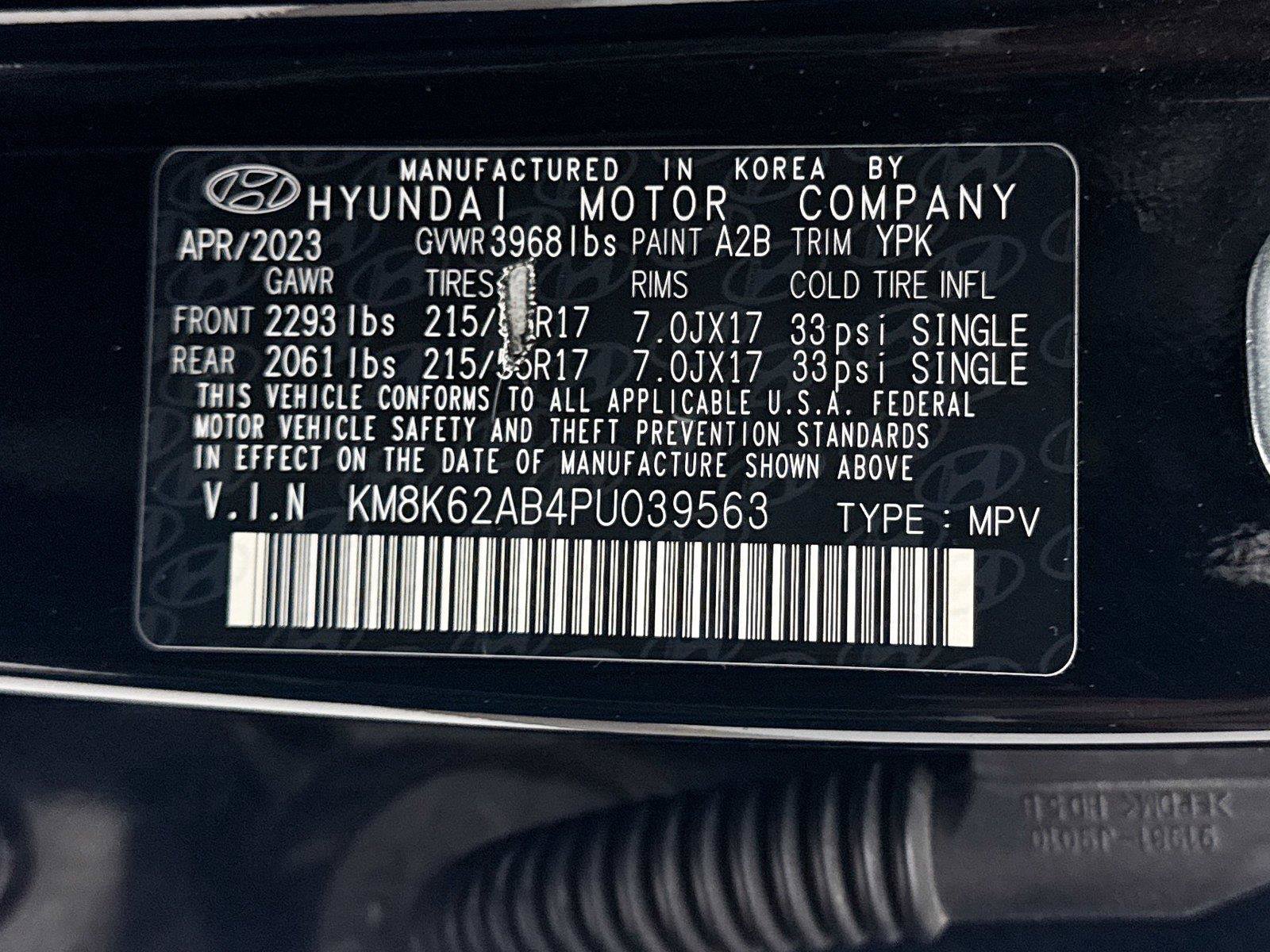 Used 2023 Hyundai Kona SEL w/ Cargo Package FWD image 35