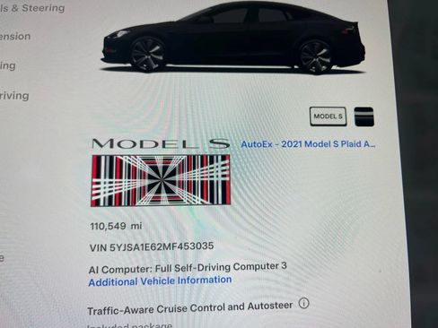 Used 2021 Tesla Model S Plaid AWD/4WD image 4