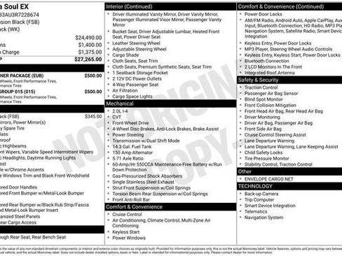 Used 2024 Kia Soul EX w/ Option Group 015 image 31