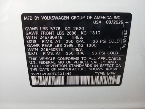 New 2026 Volkswagen Atlas Cross Sport SE AWD/4WD image 28