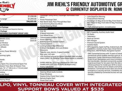 Used 2019 GMC Canyon Denali AWD/4WD image 1