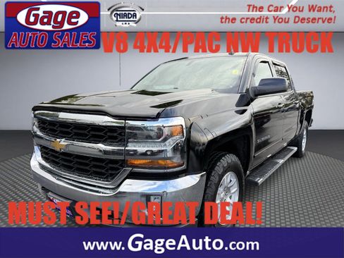 Used 2018 Chevrolet Silverado 1500 LT w/ All Star Edition AWD/4WD image 1
