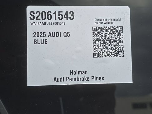 Certified 2025 Audi Q5 Premium Plus w/ Premium Plus AWD/4WD image 31