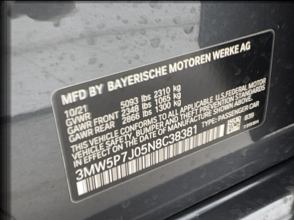 Used 2022 BMW 330e w/ Driving Assistance Package RWD image 61