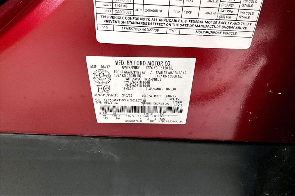 Used 2017 Ford Explorer XLT w/ Equipment Group 202A FWD image 19